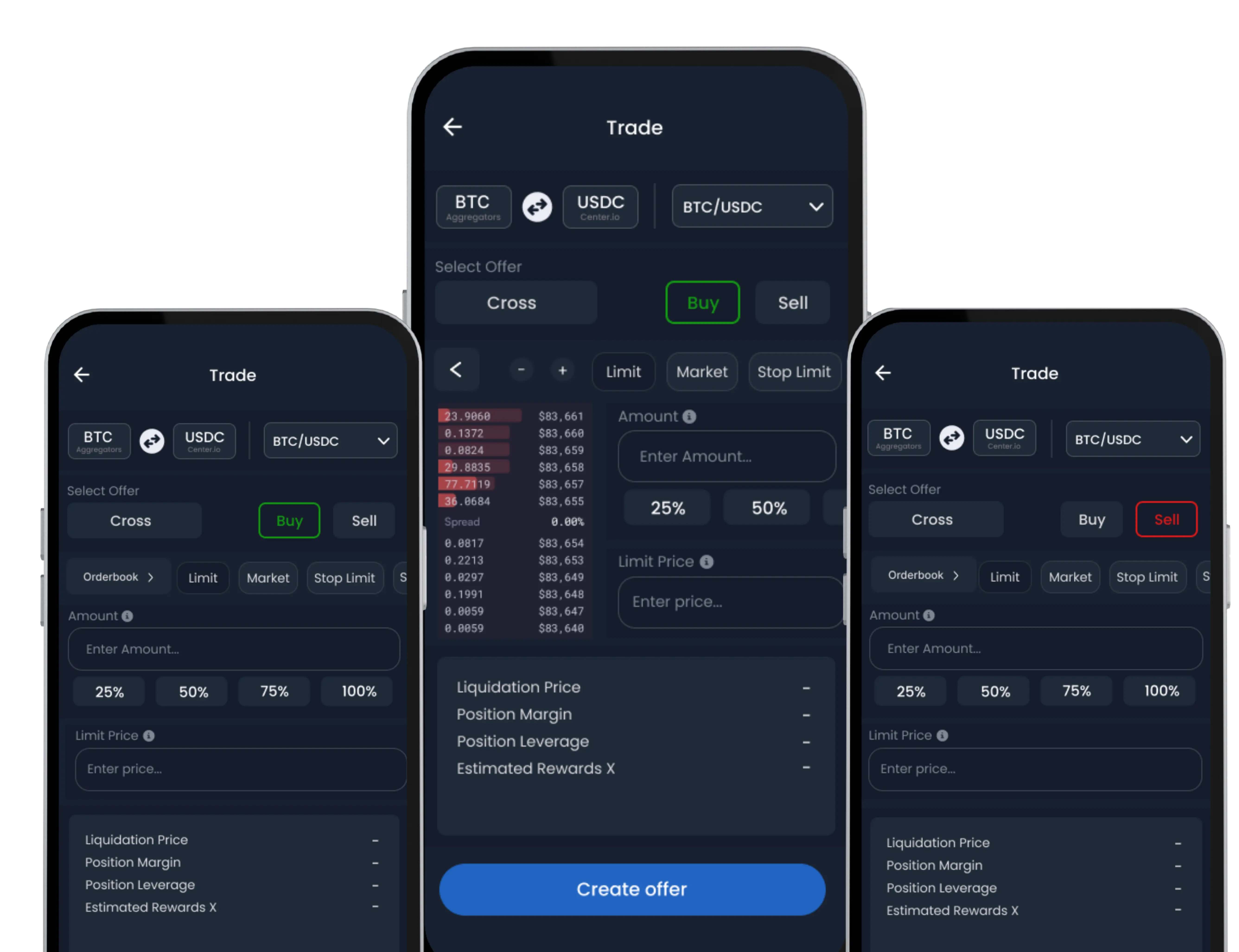 SwiftEx Mobile App Mockups