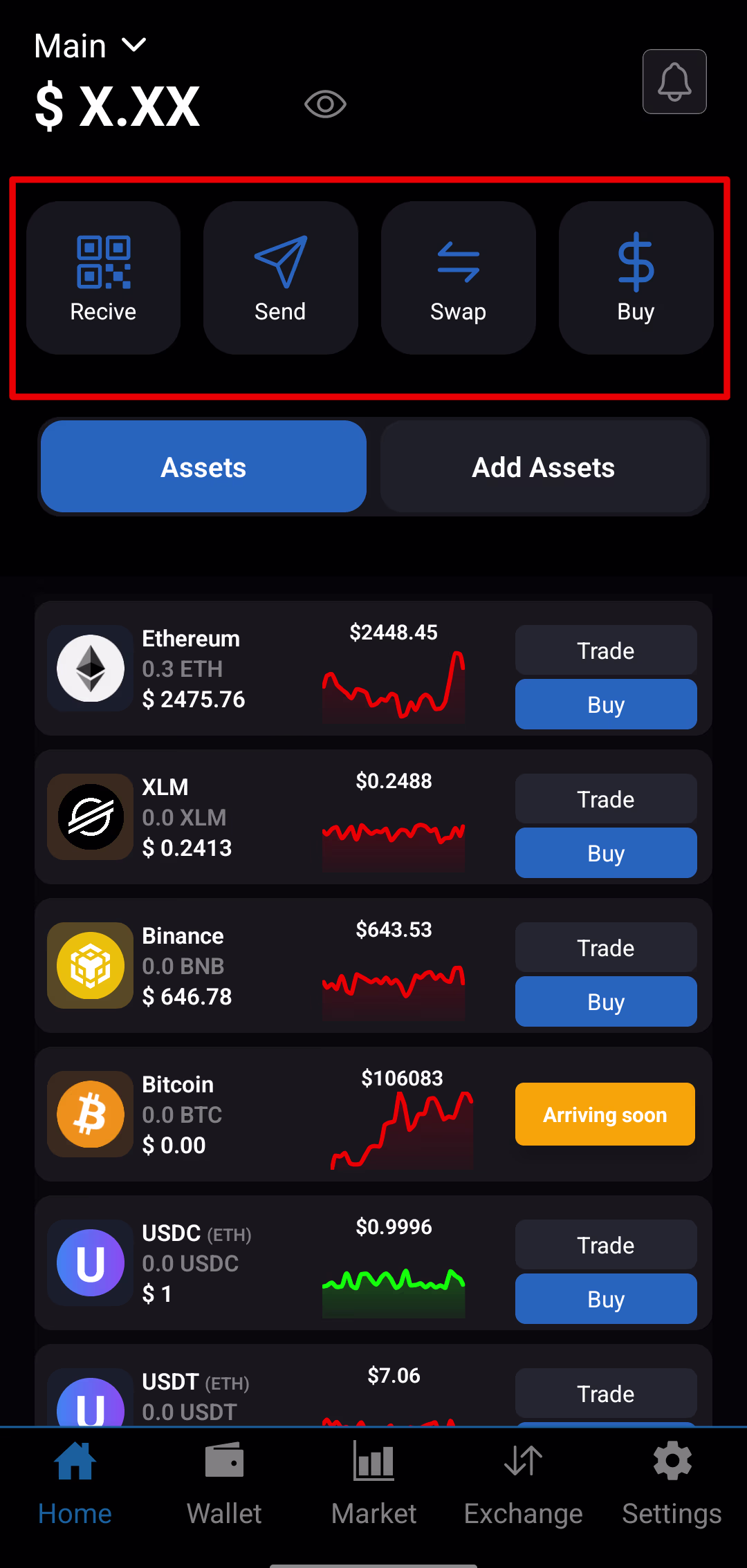 Home Screen Navigation in SwiftEx